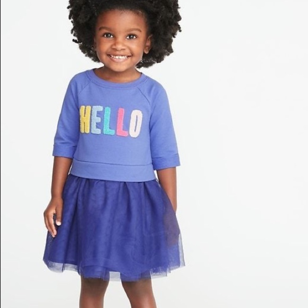 Old Navy NWT Hello Dress 5T